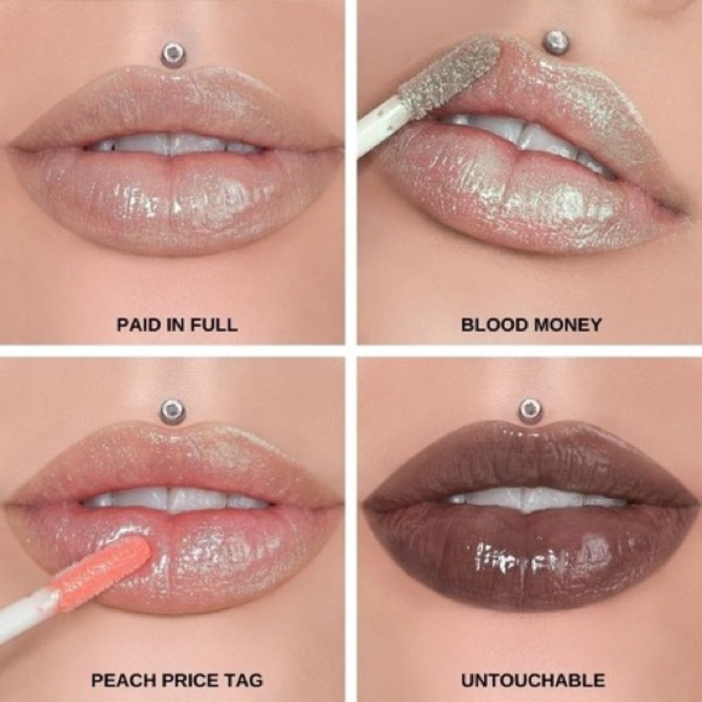 Jeffree Star The Gloss “Paid in Full” 🤑💚💅🏻🍀